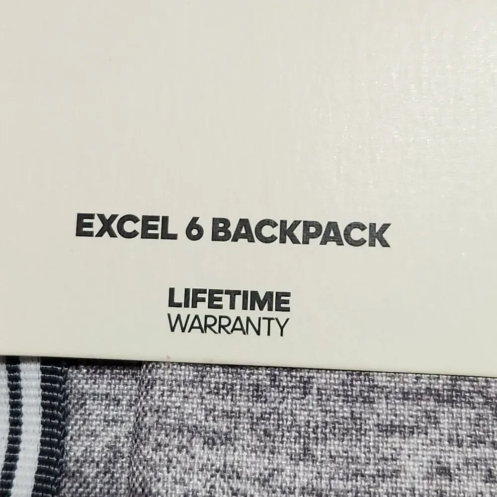Adidas Excel 6 Backpack Gray Rose Gold Color Laptop Storage Comfortable Straps